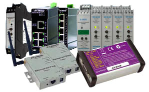 Range of industrial ethernet products