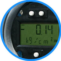 LCD Indicator with push buttons