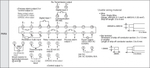 PXR3 connection diagram