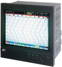 PHU Large screen paperless recorder